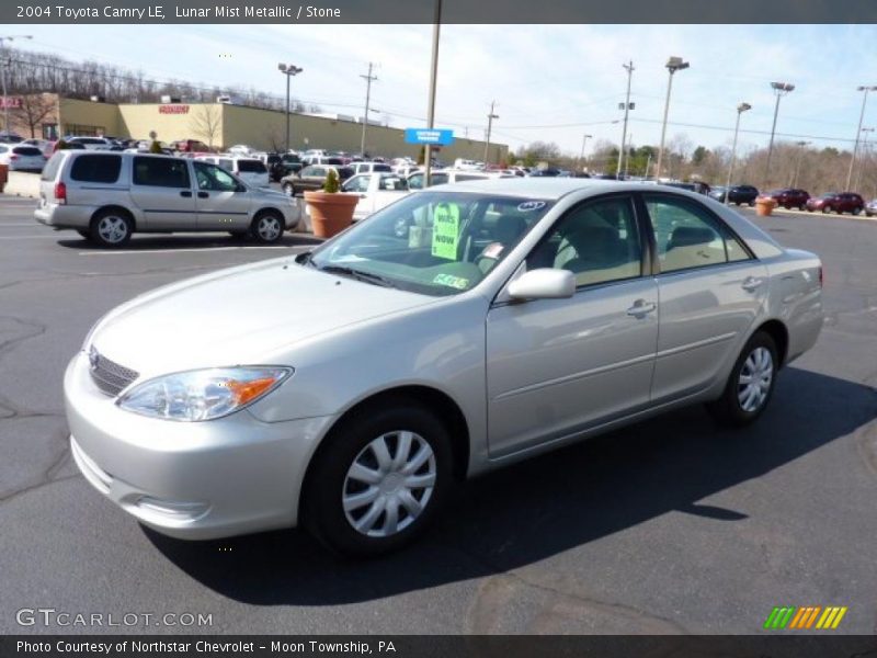 Lunar Mist Metallic / Stone 2004 Toyota Camry LE