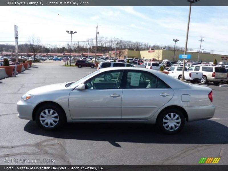 Lunar Mist Metallic / Stone 2004 Toyota Camry LE