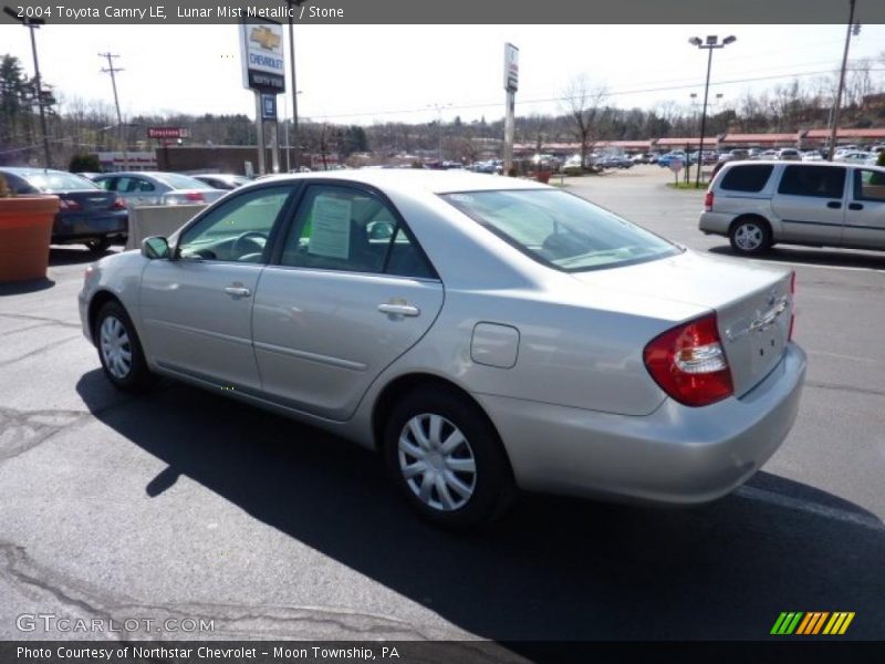 Lunar Mist Metallic / Stone 2004 Toyota Camry LE