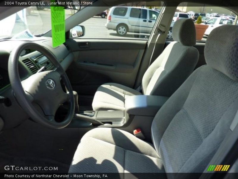 Lunar Mist Metallic / Stone 2004 Toyota Camry LE