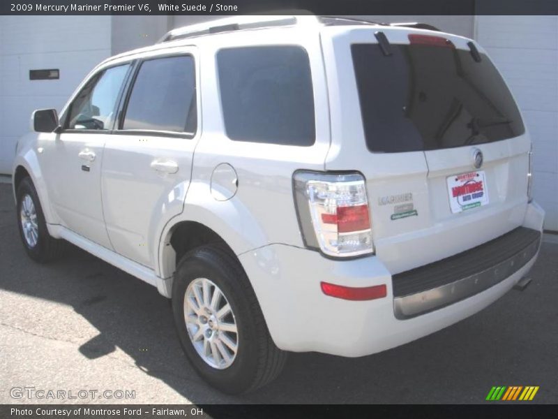 White Suede / Stone 2009 Mercury Mariner Premier V6