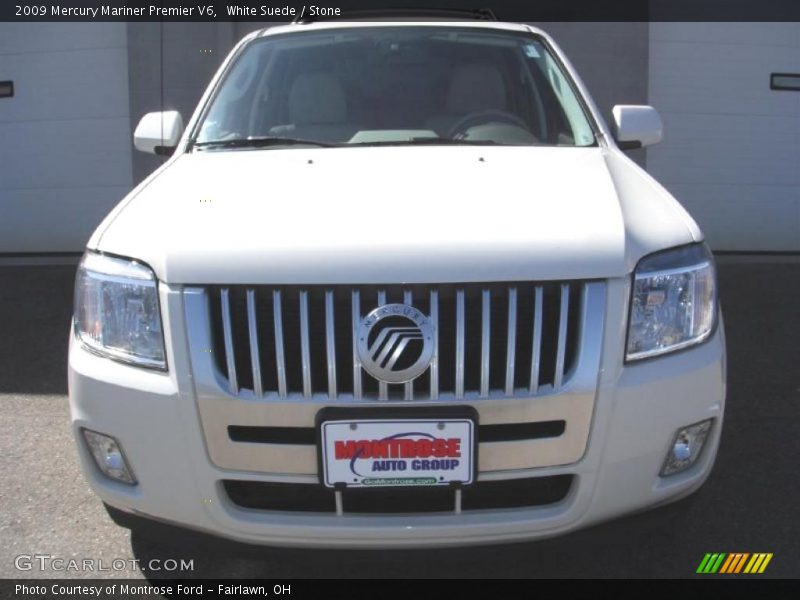 White Suede / Stone 2009 Mercury Mariner Premier V6