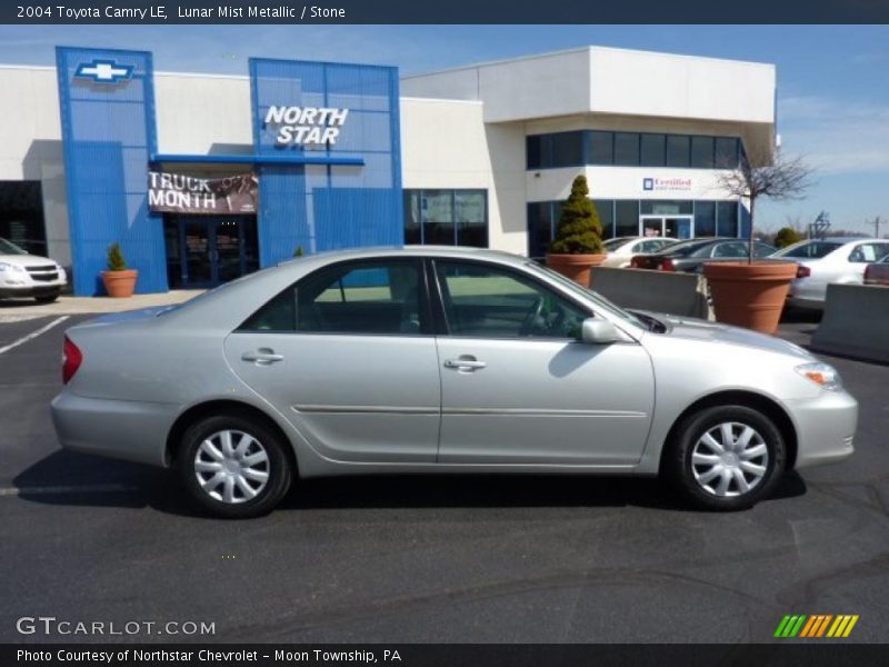 Lunar Mist Metallic / Stone 2004 Toyota Camry LE