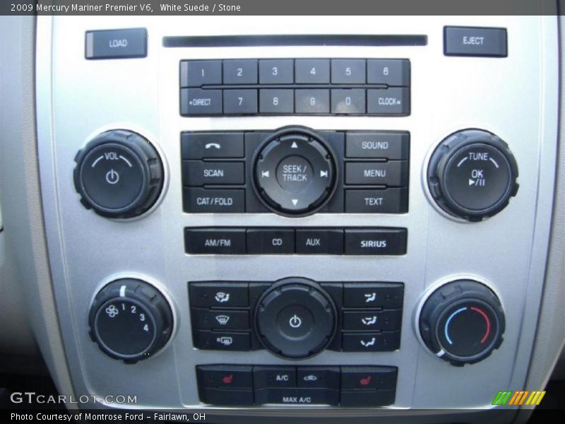 Controls of 2009 Mariner Premier V6