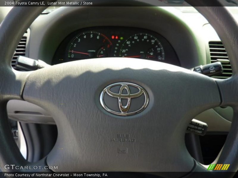 Lunar Mist Metallic / Stone 2004 Toyota Camry LE