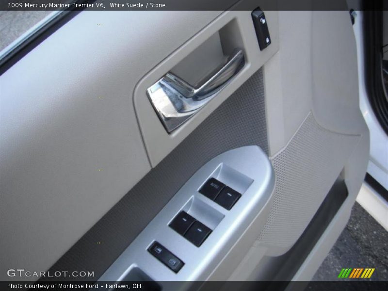 White Suede / Stone 2009 Mercury Mariner Premier V6