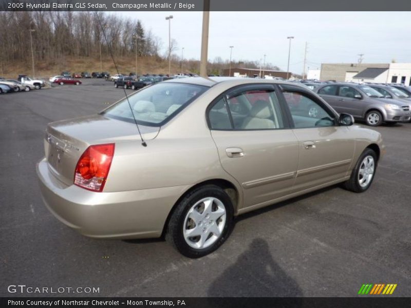  2005 Elantra GLS Sedan Champagne Metallic
