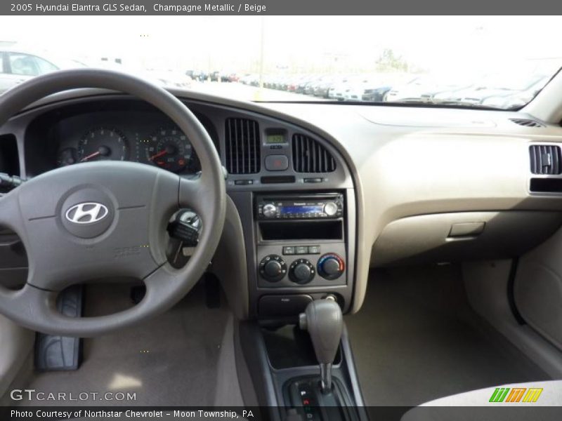 Dashboard of 2005 Elantra GLS Sedan
