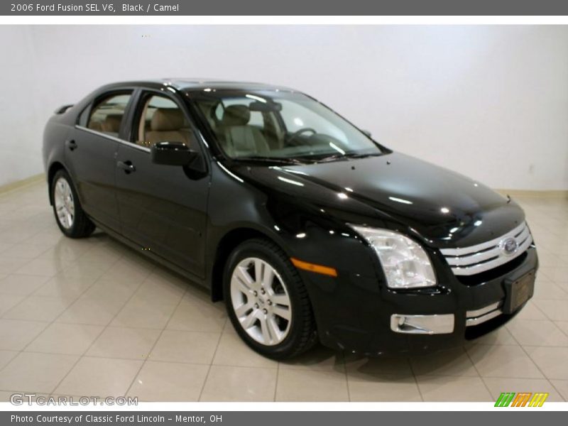 Black / Camel 2006 Ford Fusion SEL V6