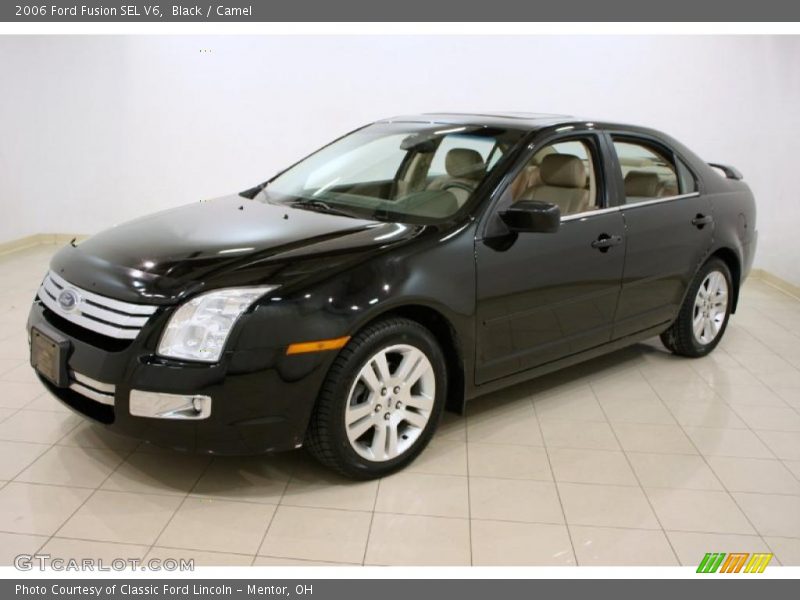 Black / Camel 2006 Ford Fusion SEL V6