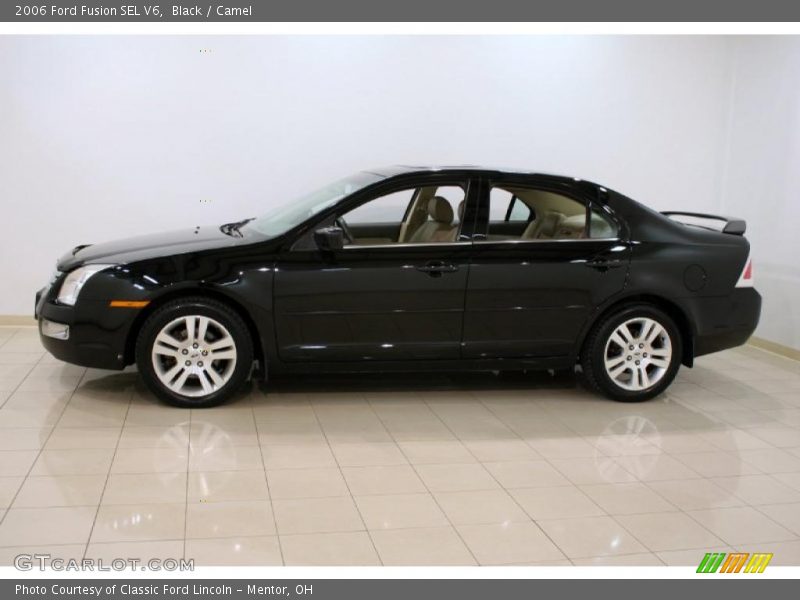 Black / Camel 2006 Ford Fusion SEL V6