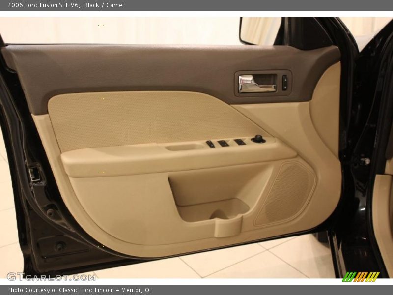 Black / Camel 2006 Ford Fusion SEL V6