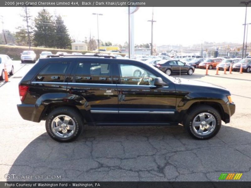 Black / Dark Khaki/Light Graystone 2006 Jeep Grand Cherokee Limited 4x4