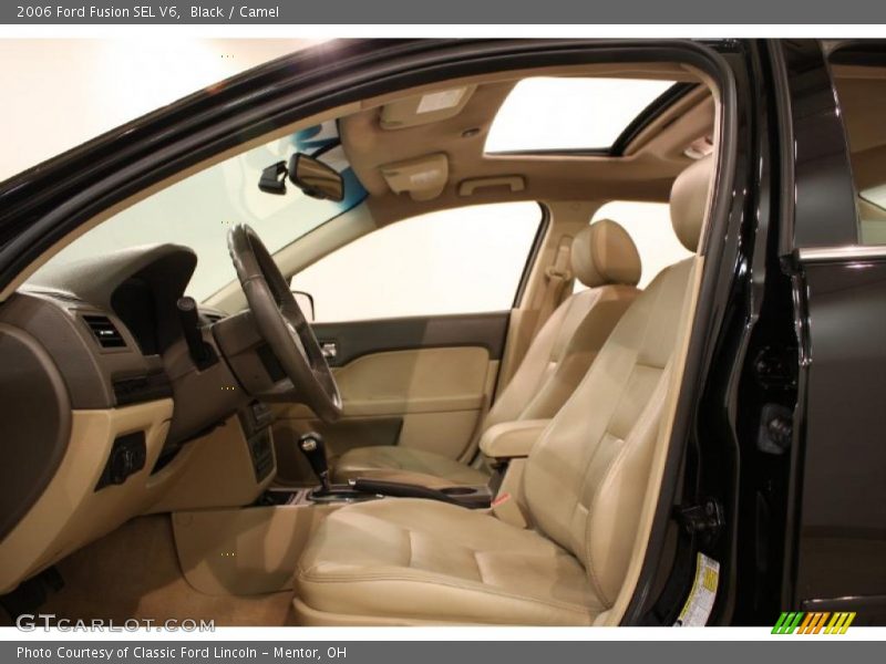 Black / Camel 2006 Ford Fusion SEL V6