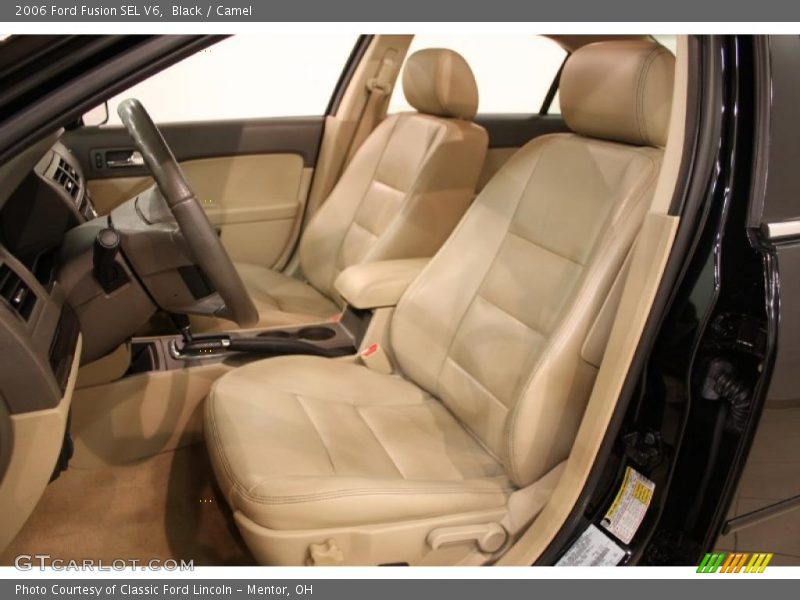 Black / Camel 2006 Ford Fusion SEL V6
