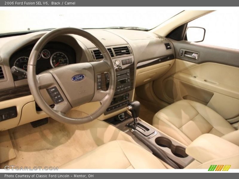 Black / Camel 2006 Ford Fusion SEL V6