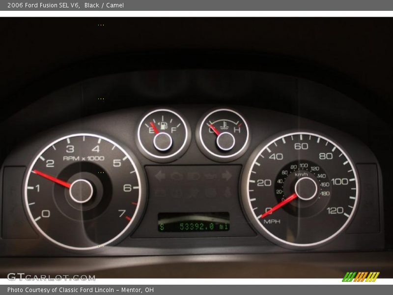 Black / Camel 2006 Ford Fusion SEL V6