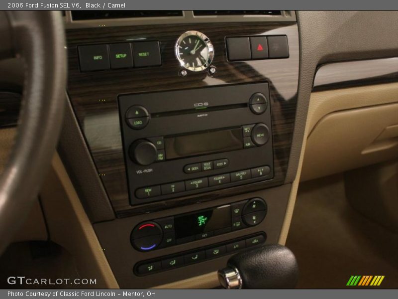 Black / Camel 2006 Ford Fusion SEL V6