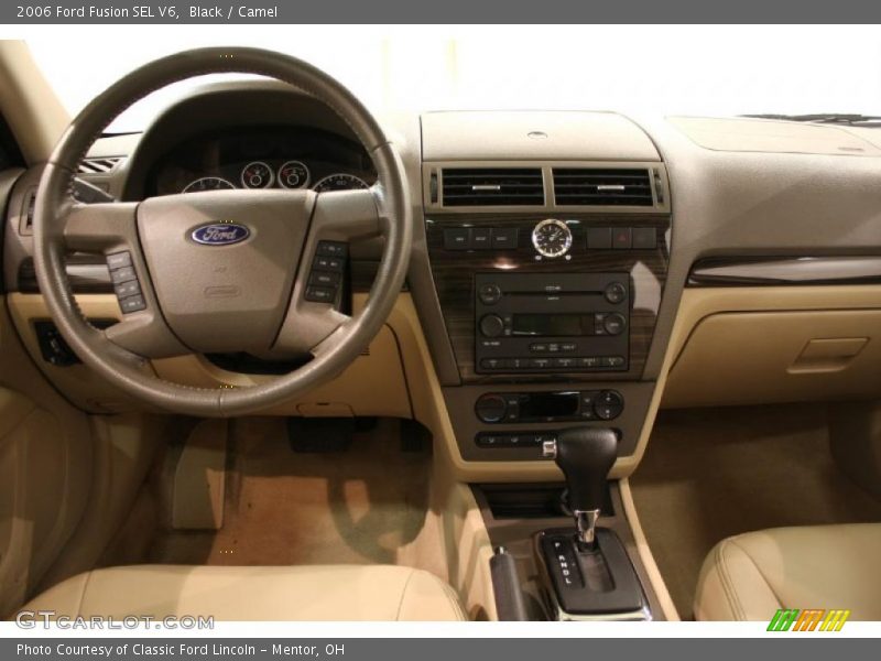 Black / Camel 2006 Ford Fusion SEL V6