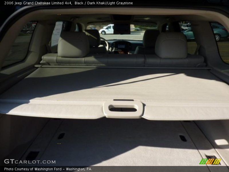 Black / Dark Khaki/Light Graystone 2006 Jeep Grand Cherokee Limited 4x4