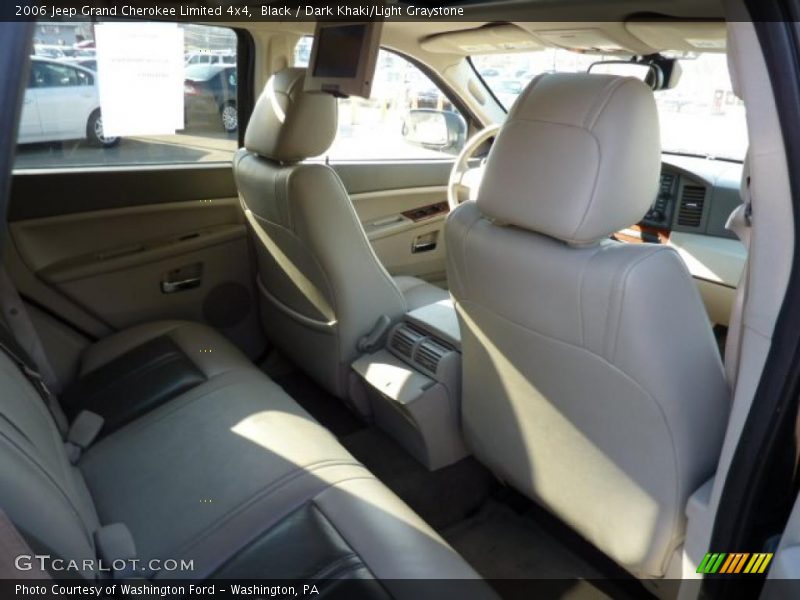 Black / Dark Khaki/Light Graystone 2006 Jeep Grand Cherokee Limited 4x4