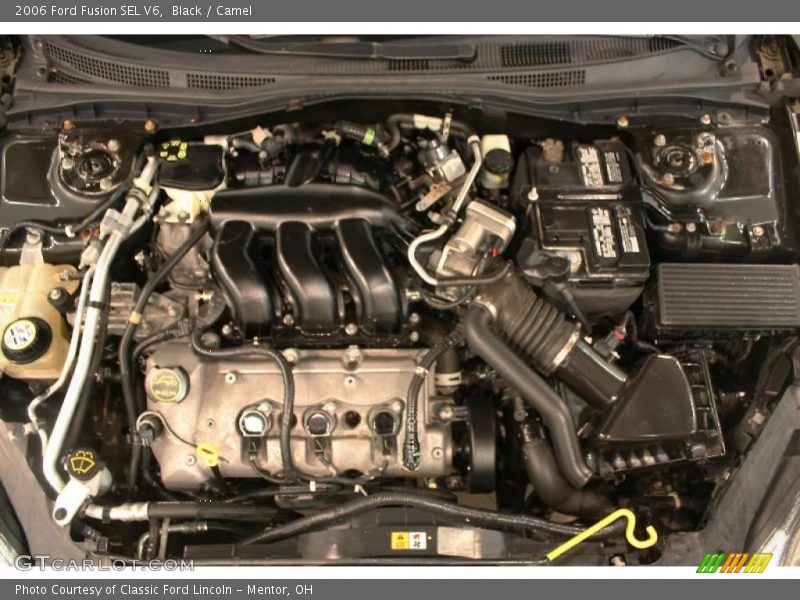 Black / Camel 2006 Ford Fusion SEL V6