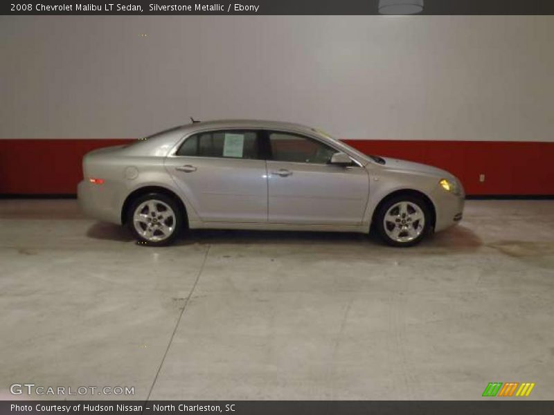 Silverstone Metallic / Ebony 2008 Chevrolet Malibu LT Sedan