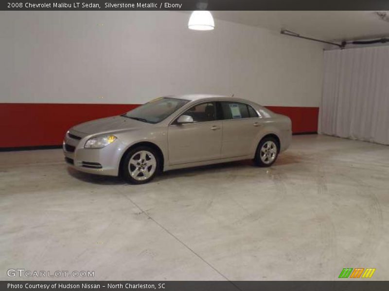 Silverstone Metallic / Ebony 2008 Chevrolet Malibu LT Sedan