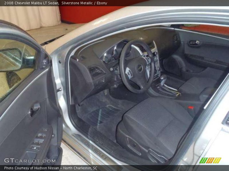 Silverstone Metallic / Ebony 2008 Chevrolet Malibu LT Sedan