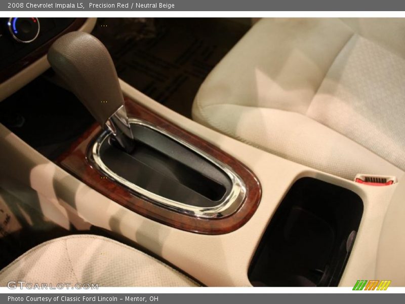 Precision Red / Neutral Beige 2008 Chevrolet Impala LS
