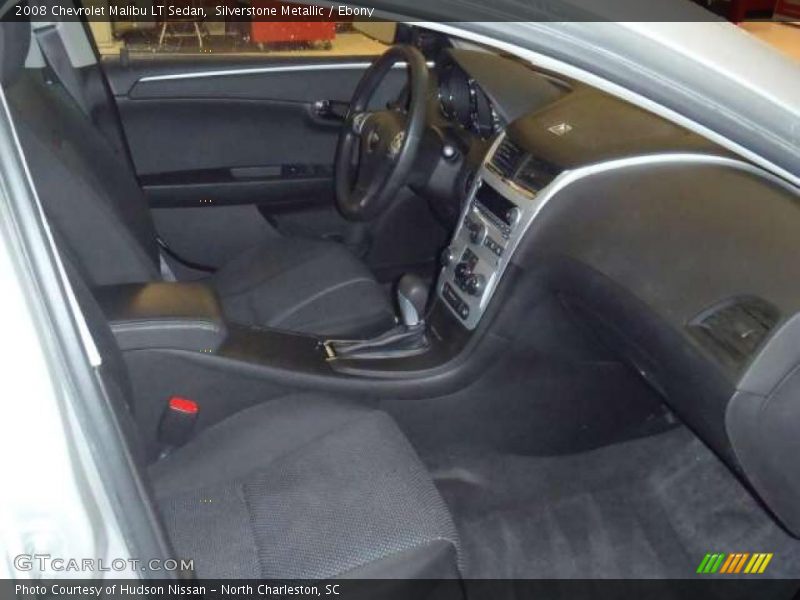Silverstone Metallic / Ebony 2008 Chevrolet Malibu LT Sedan