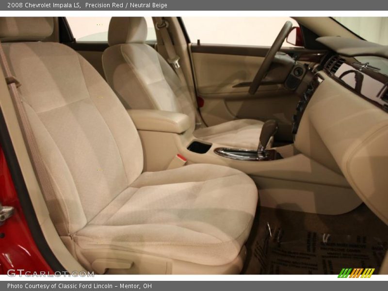 Precision Red / Neutral Beige 2008 Chevrolet Impala LS