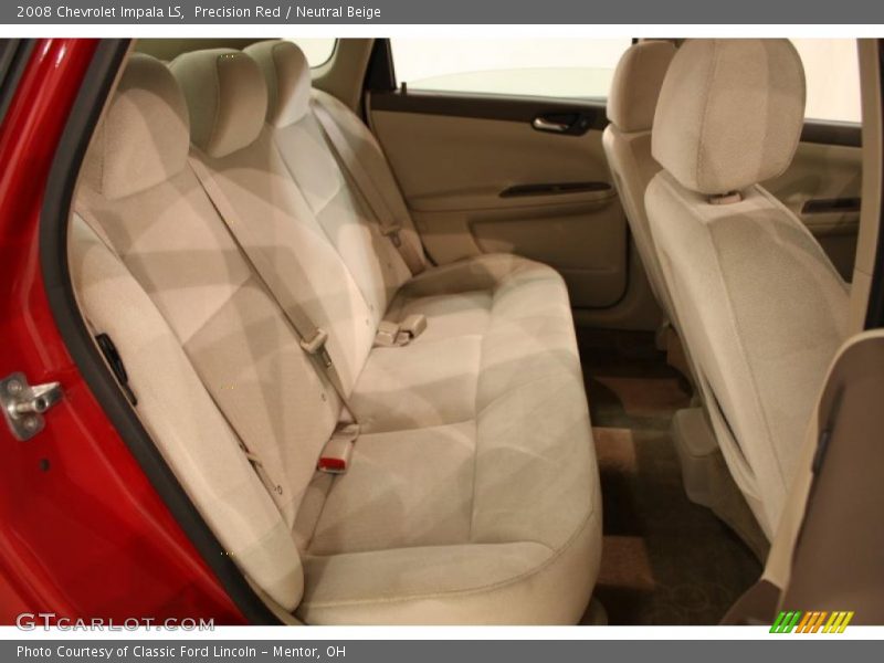 Precision Red / Neutral Beige 2008 Chevrolet Impala LS