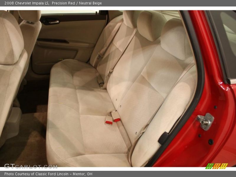 Precision Red / Neutral Beige 2008 Chevrolet Impala LS