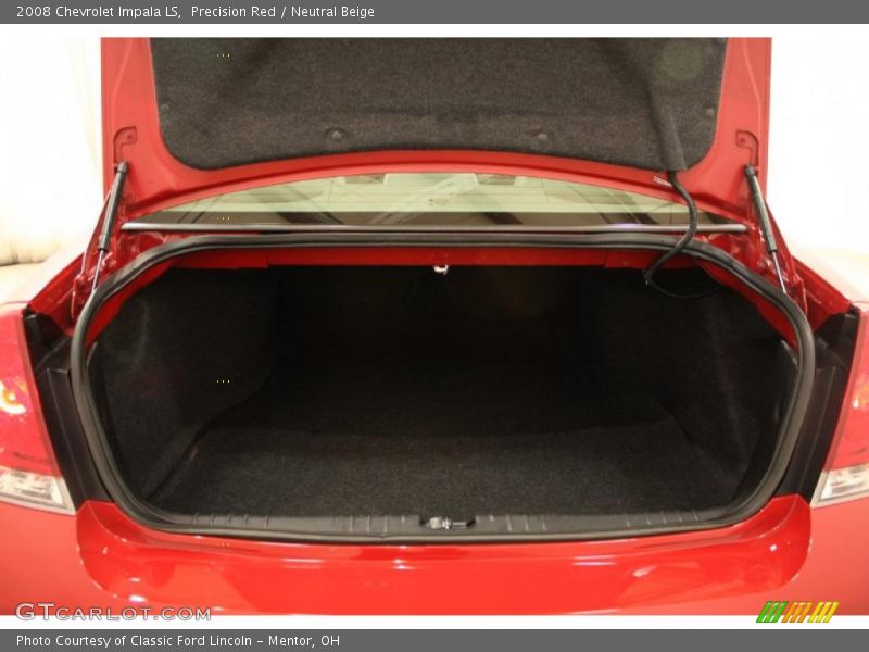 Precision Red / Neutral Beige 2008 Chevrolet Impala LS