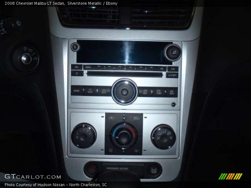 Silverstone Metallic / Ebony 2008 Chevrolet Malibu LT Sedan