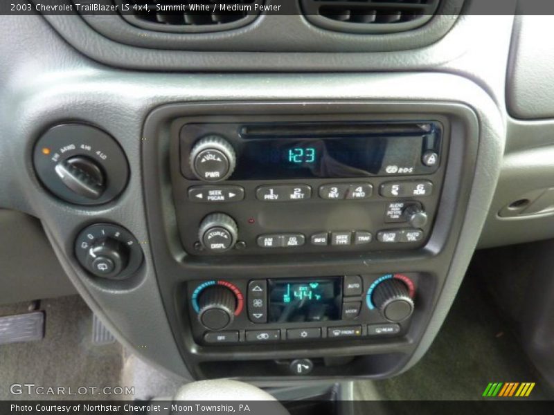 Summit White / Medium Pewter 2003 Chevrolet TrailBlazer LS 4x4