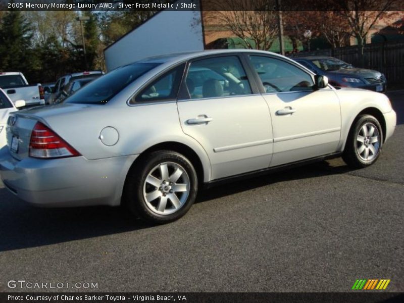 Silver Frost Metallic / Shale 2005 Mercury Montego Luxury AWD