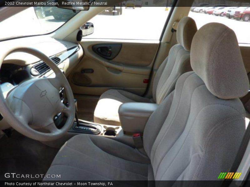 Redfire Metallic / Neutral 2002 Chevrolet Malibu Sedan