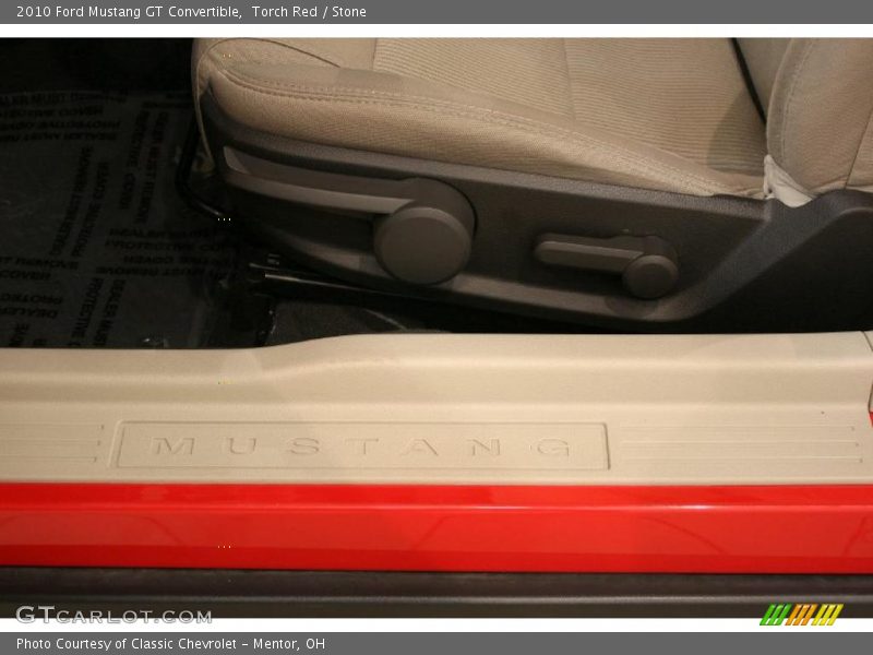 Torch Red / Stone 2010 Ford Mustang GT Convertible