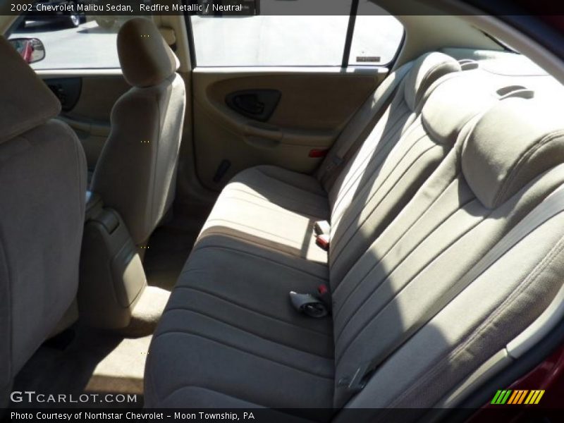 Redfire Metallic / Neutral 2002 Chevrolet Malibu Sedan