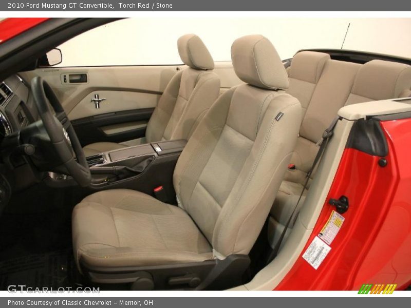 Torch Red / Stone 2010 Ford Mustang GT Convertible