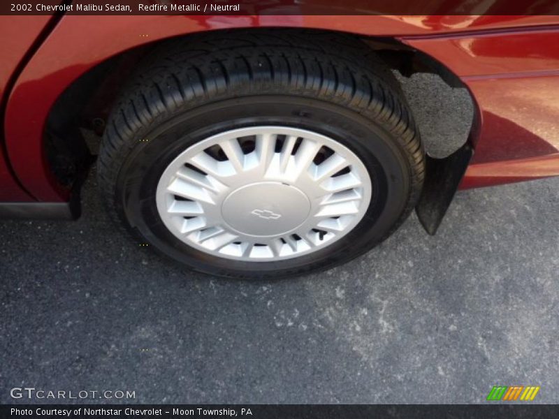 Redfire Metallic / Neutral 2002 Chevrolet Malibu Sedan