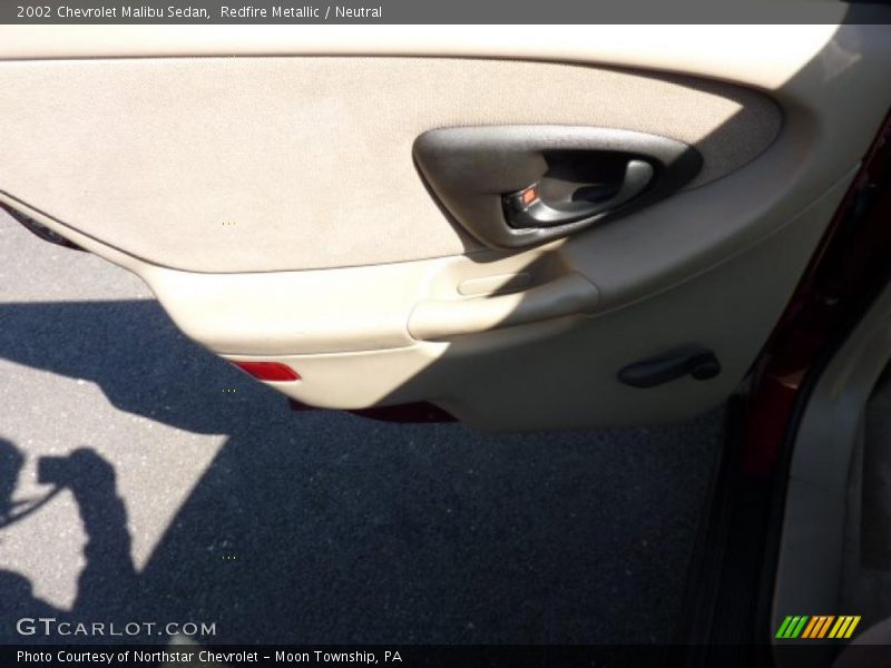 Redfire Metallic / Neutral 2002 Chevrolet Malibu Sedan