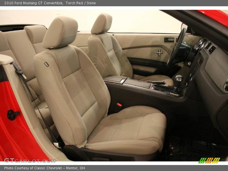 Torch Red / Stone 2010 Ford Mustang GT Convertible