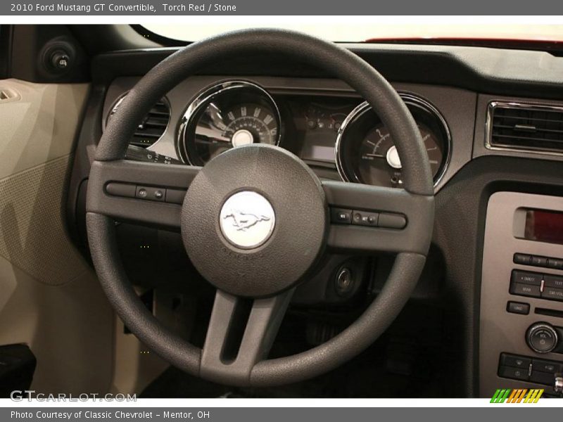 Torch Red / Stone 2010 Ford Mustang GT Convertible