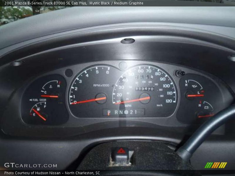  2001 B-Series Truck B3000 SE Cab Plus B3000 SE Cab Plus Gauges