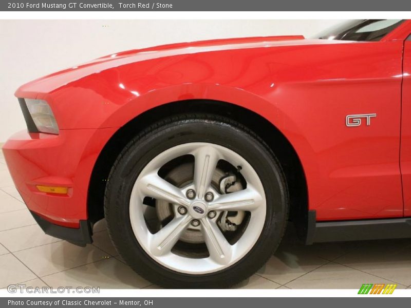 Torch Red / Stone 2010 Ford Mustang GT Convertible