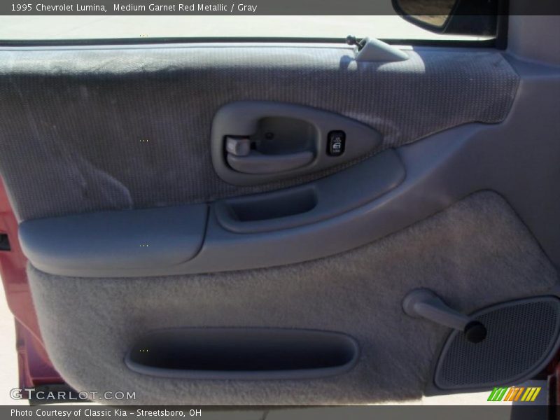 Medium Garnet Red Metallic / Gray 1995 Chevrolet Lumina