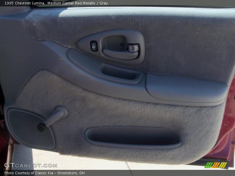 Medium Garnet Red Metallic / Gray 1995 Chevrolet Lumina